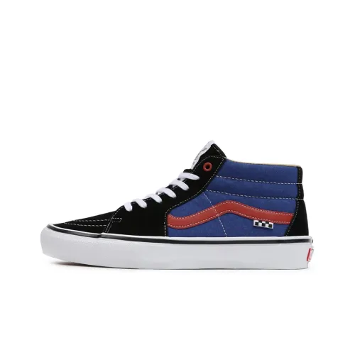 Vans Skate Grosso Mid 'Blue Black Brown'