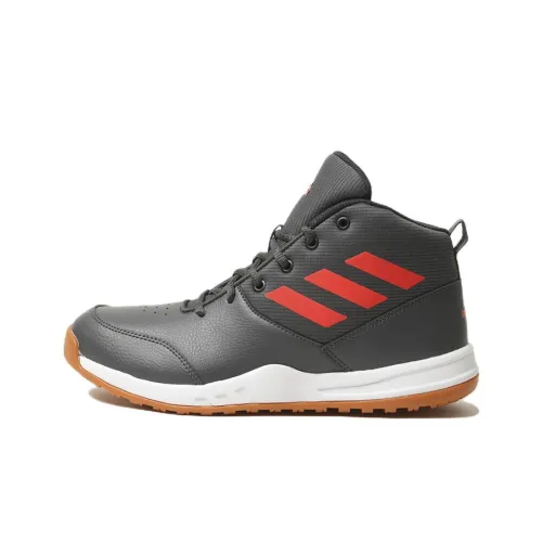 Adidas Running Shoes Men High-Top Gray/Red