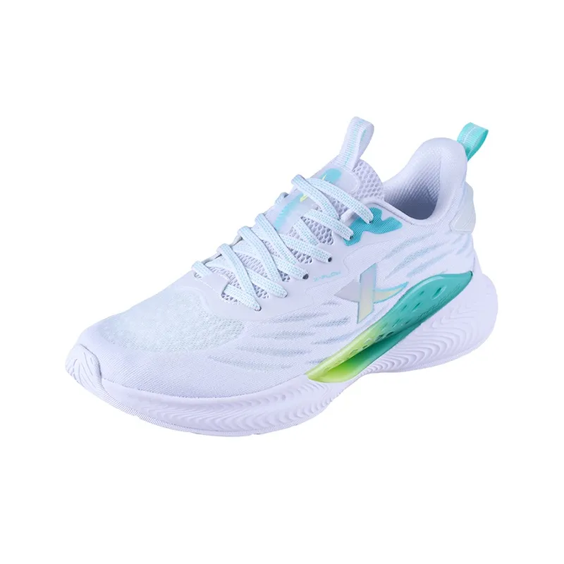XTEP Qing Feng 5.0 Running Shoes Men's White Green-1
