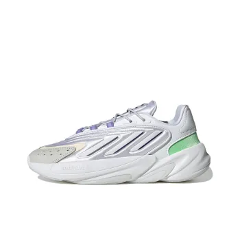 Adidas Originals Ozelia Cloud White Dark Purple Beam Green Women's