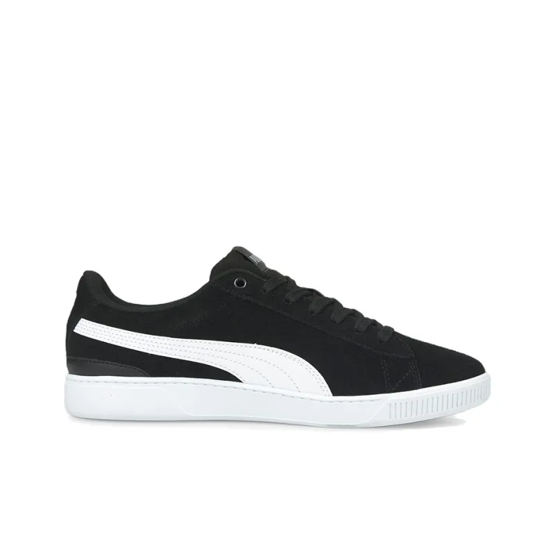 PUMA Vikky V3 Casual Skateboarding Shoes Black White Women's-1