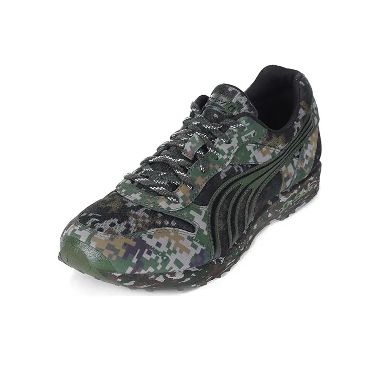 DO WIN Cushioned Slip Resistant Abrasion Resistant Low Top Training Running Shoes Unisex Camouflage-2