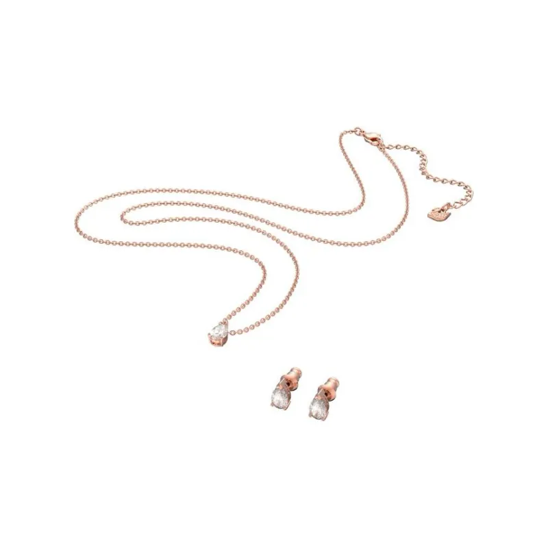 Swarovski Attract Necklaces Women's Rose Gold-0