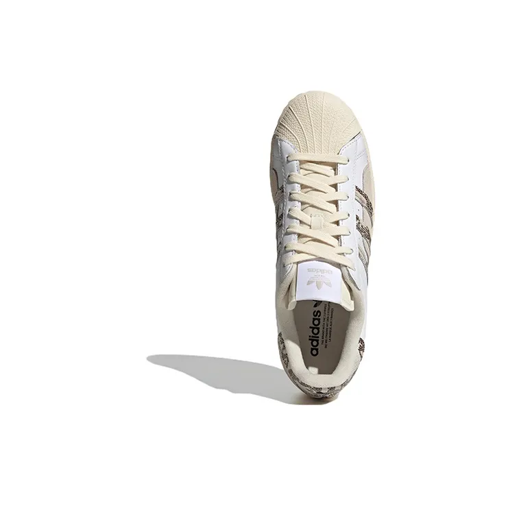 Adidas Originals Superstar 'White Cream Brown'-4