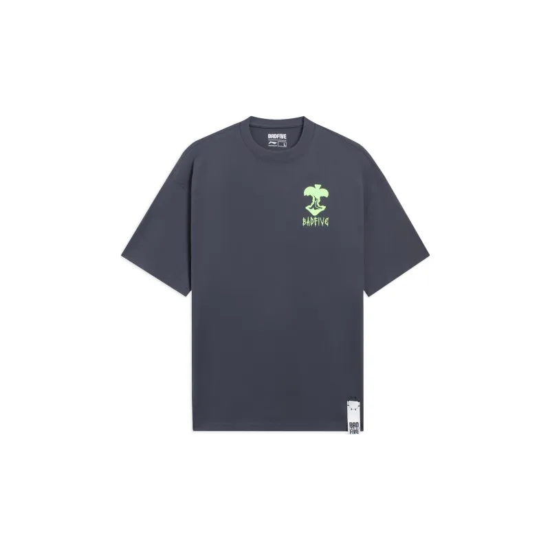 LiNing Badfive T Shirt Unisex Ebony Black-1