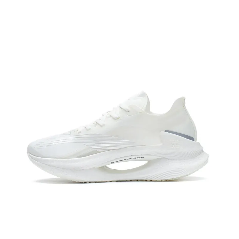 LiNing Jueying 䨻 Rebound Low Top Running Shoes Men's Champagne White-0