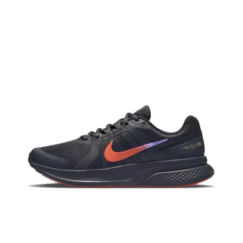 Nike Run Swift 2 Running Shoes Men Low-Top Black/Orange