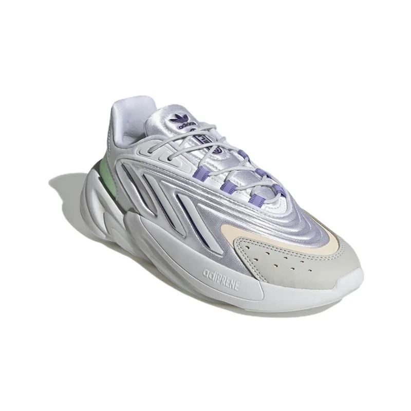 Adidas Ozelia Cloud White Dark Purple Beam Green Women's-2