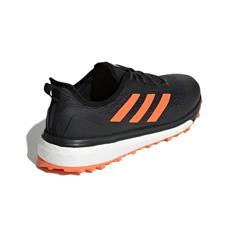 Adidas Response Trail Anti-Slip Wear-Resistant Low-Top Running Shoes Men's Black Orange-3