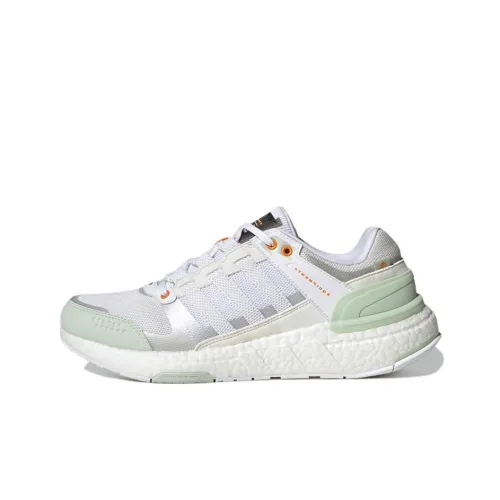 Adidas Equipment+ Running Shoes Unisex Low-Top White/Green