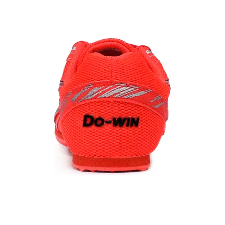 DO WIN Support Cushioning Lightweight Slip Resistant Low Top Running Shoes Unisex Red-2