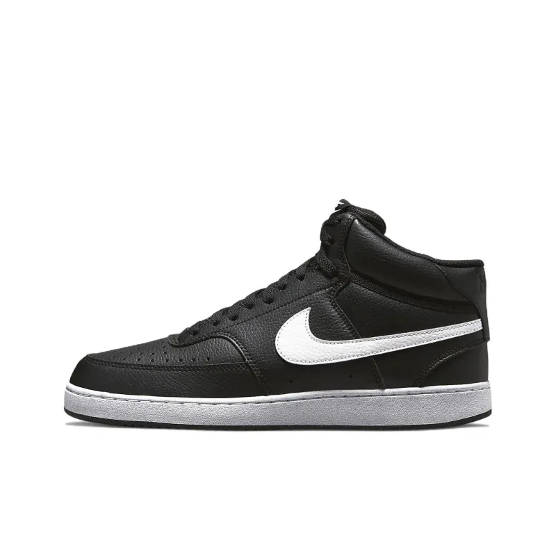 Nike Court Vision Mid Next Nature Black White-0