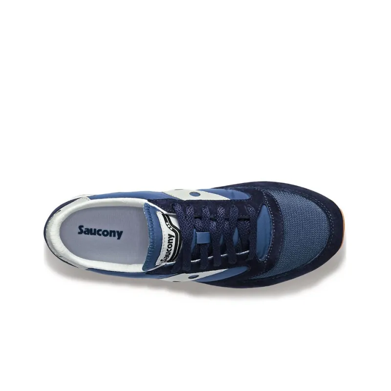 Saucony Jazz 81 NM Low-Top Running Shoes Unisex Blue Standard M-3
