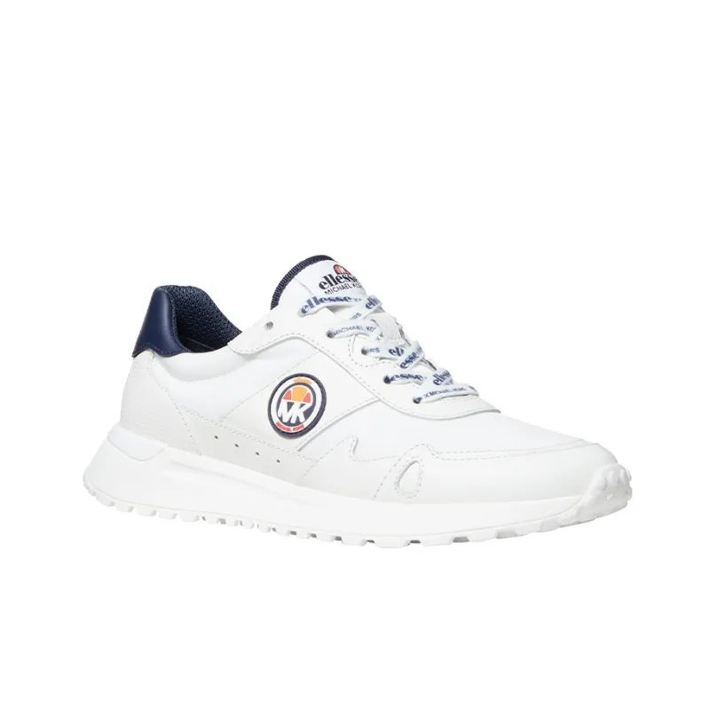 Ellesse x MICHAEL KORS Cushioning Anti-Slip And Wear-Resistant Low-Top Casual Shoes Men's White-2