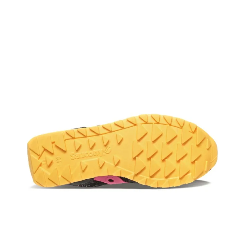 Saucony Jazz Series Running Shoes Women's Low Top Black/Red/Yellow/White-4