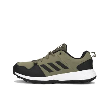Adidas Argo Trek 1 Cushioning Wear-Resistant Low-Top Running Shoes Men's Black Green