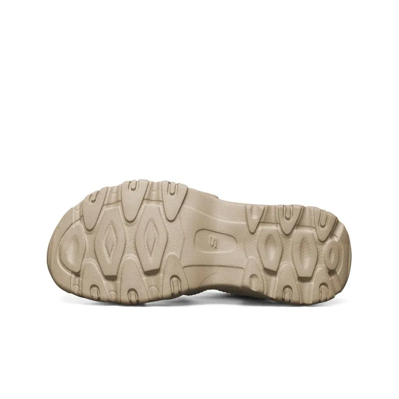 Skechers D'LITES 2.0 Beach Sandals Women's Taupe-4