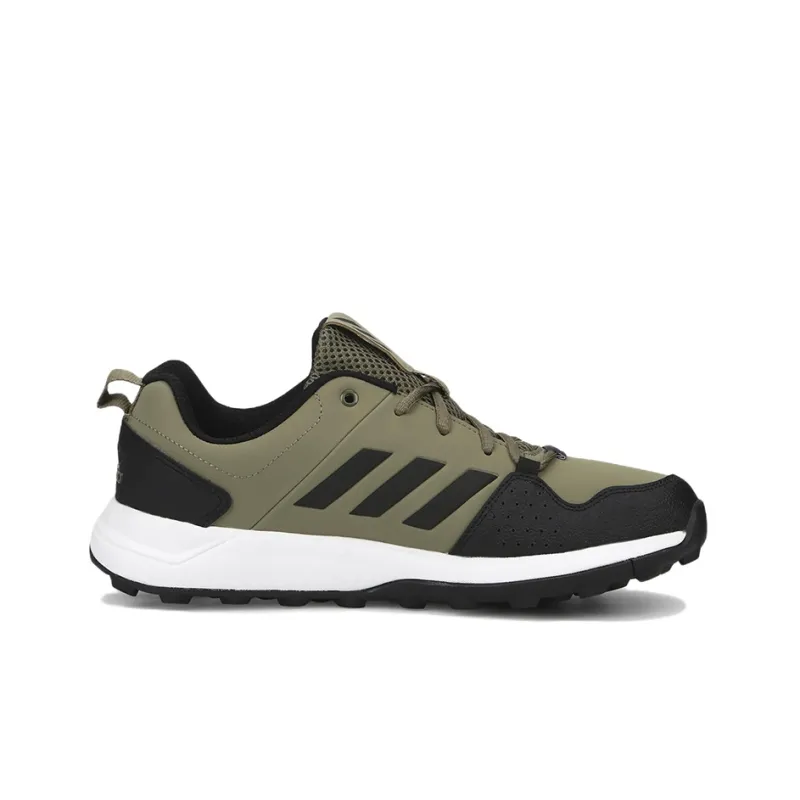 Adidas Argo Trek 1 Cushioning Wear-Resistant Low-Top Running Shoes Men's Black Green-1