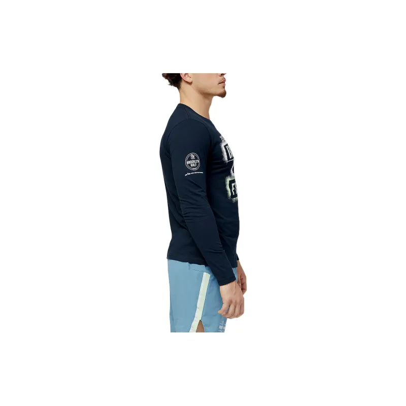 New Balance RBC Brooklyn Half T Shirts Men Navy Blue-2
