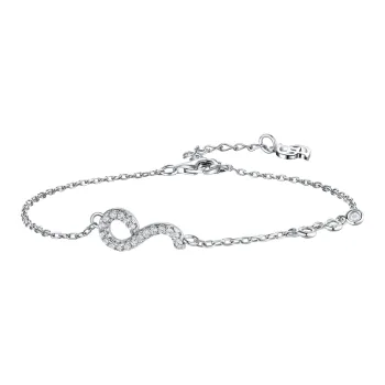Daisy Fellowes Bracelets Women's Silver White