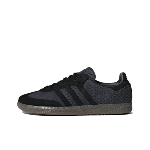 Adidas Originals Samba OG Wear-Resistant Low-Top Skateboard Shoes Women's Black