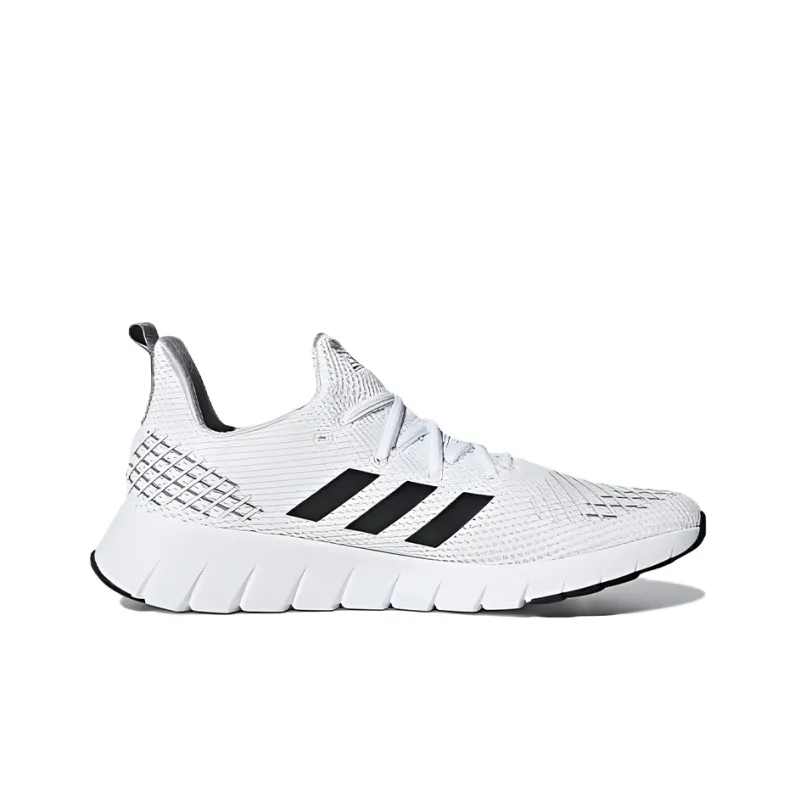 Adidas Neo Asweego Breathable Low-Top Running Shoes Men's White Black-1