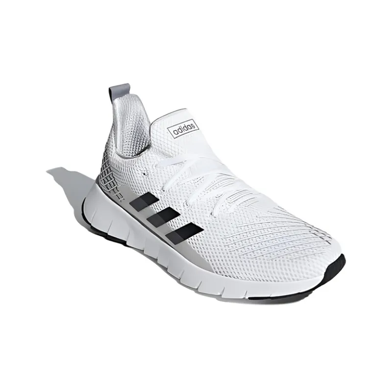Adidas Neo Asweego Breathable Low-Top Running Shoes Men's White Black-2