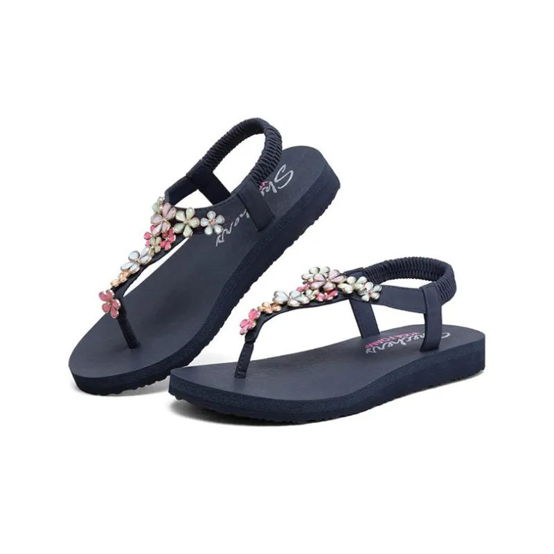 Skechers Meditation Strap Sandals Women's Basket Lottery-2
