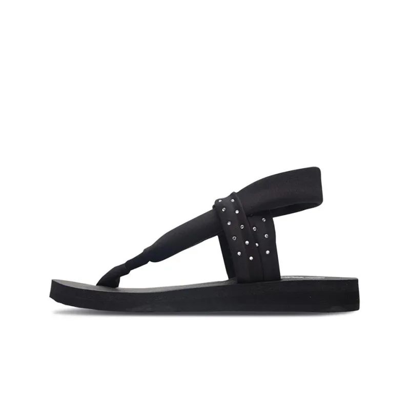 Skechers Meditation Beach Sandals Women's Black-0