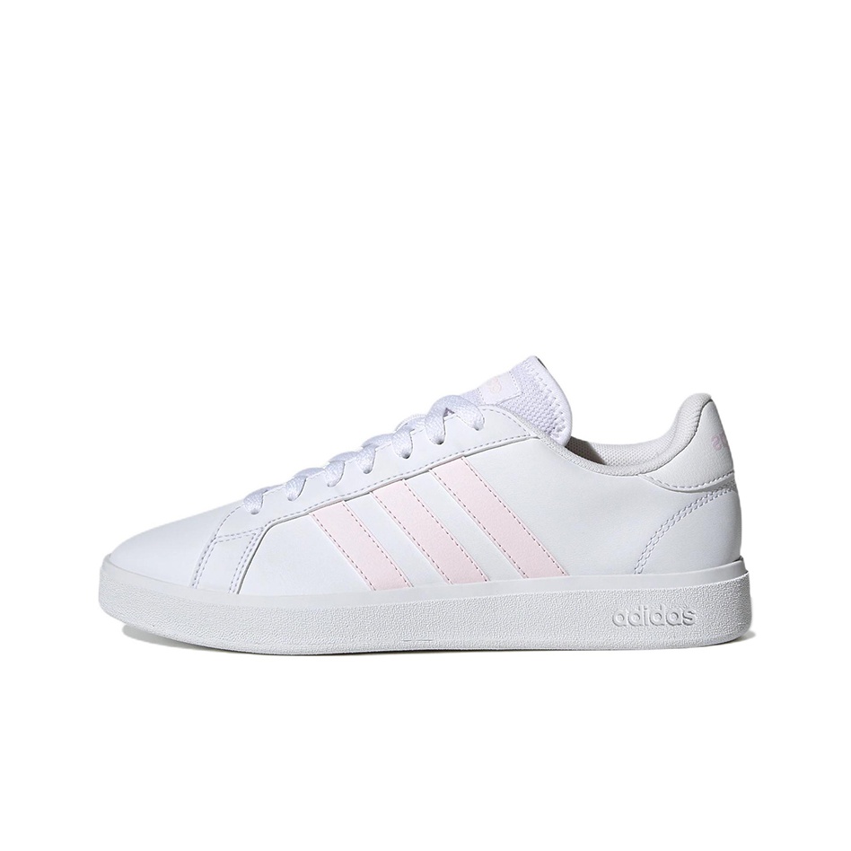 Adidas neo white pink online