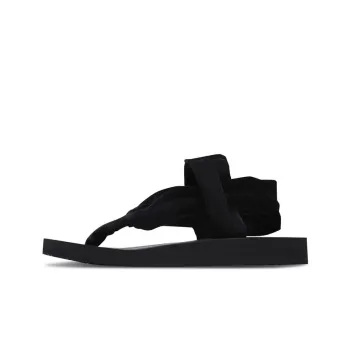 Skechers Meditation Rubber Sole Quiet Flip Flops Women's Black