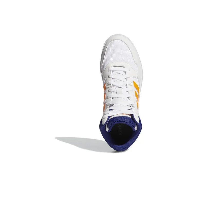 Hoops 3.0 Adidas Neo Mid 'White Orange Rush'-2