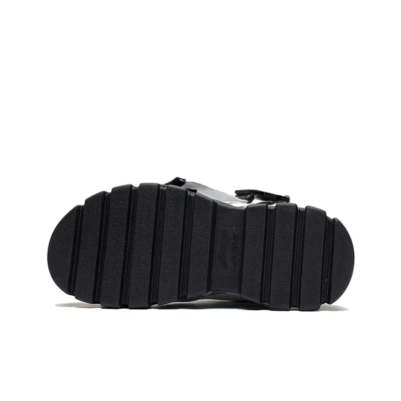 LiNing Beach Sandals Women's White/Black-6