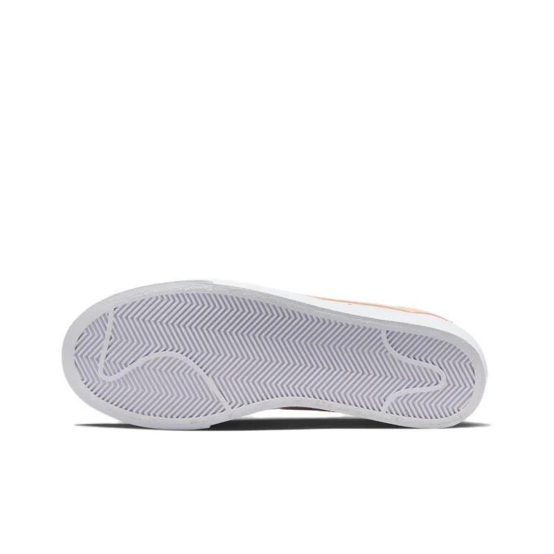 Nike Blazer Low Platform Peach Cream Light Thistle Women's-5