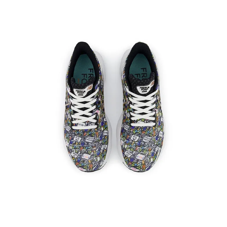 New Balance Fresh Foam X 1080 V12 Low Top Casual Multi Color Women's-3