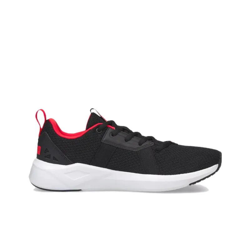 PUMA Chroma Series Cushioned Anti-Slip And Wear-Resistant Lightweight Low-Top Running Shoes Women's Black Red-1