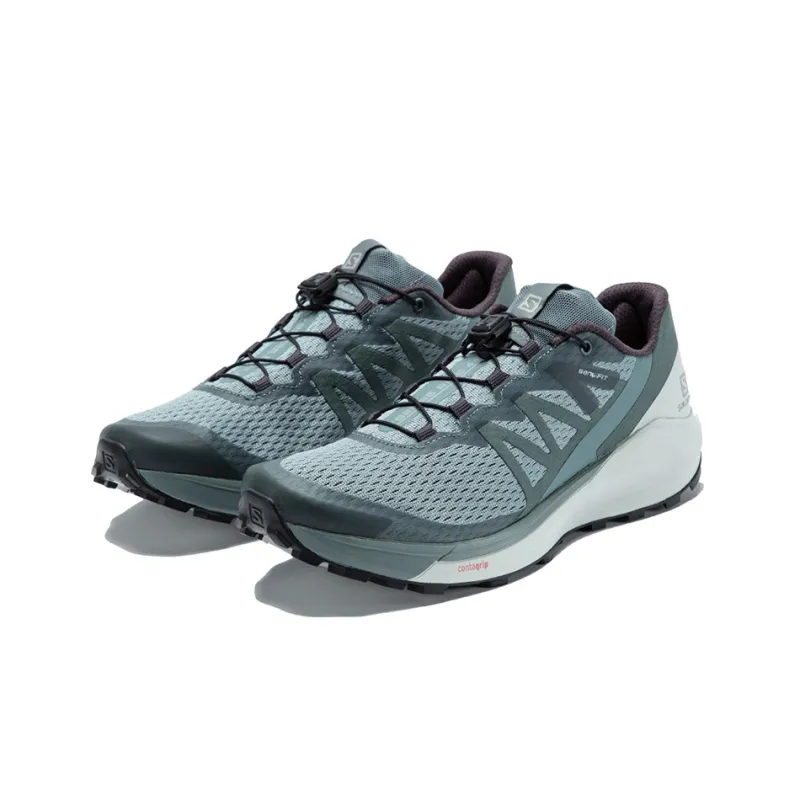 SALOMON Sense Ride 4 Running Shoes Men Low-Top Light Blue-2