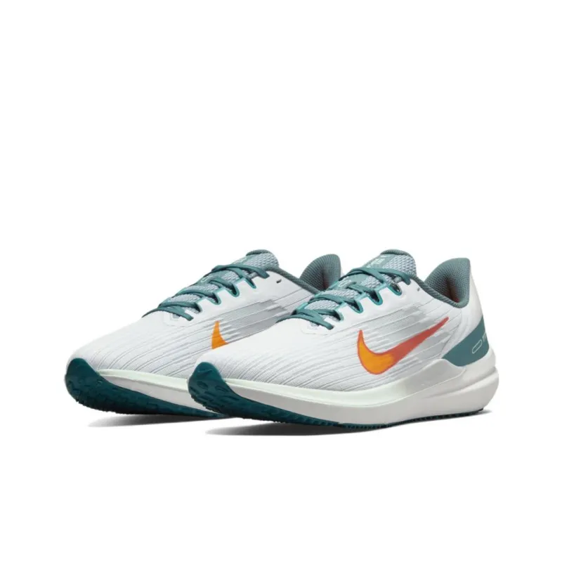 Nike Air Winflo 9 Pure Platinum Mineral Slate Blue-2
