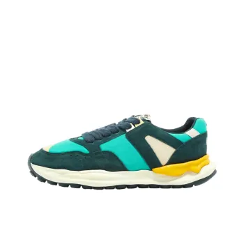 Nigel Cabourn x MIHARA YASUHIRO Wear Resistant Low Top Sports Casual Shoes Men's Green
