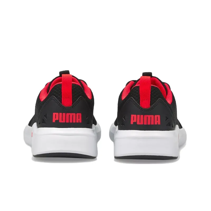 PUMA Chroma Series Cushioned Anti-Slip And Wear-Resistant Lightweight Low-Top Running Shoes Women's Black Red-3