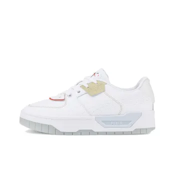 PUMA Cali Series Skateboard Shoes Women's Low Top White/Blue/Khaki/Red