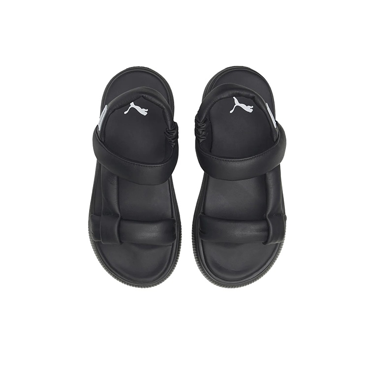 Puma Women's Suede Mayu Summer Platform Sandal 'Black' US W