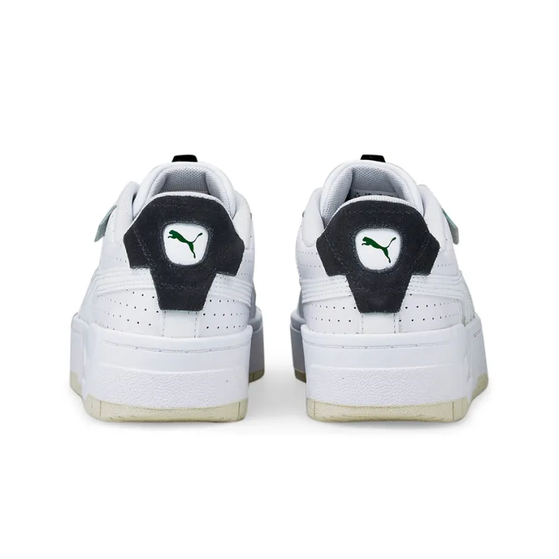 PUMA Cali Dream Heritage Anti-Slip Wear-Resistant Low-Top Skateboard Shoes Women's White Black-3