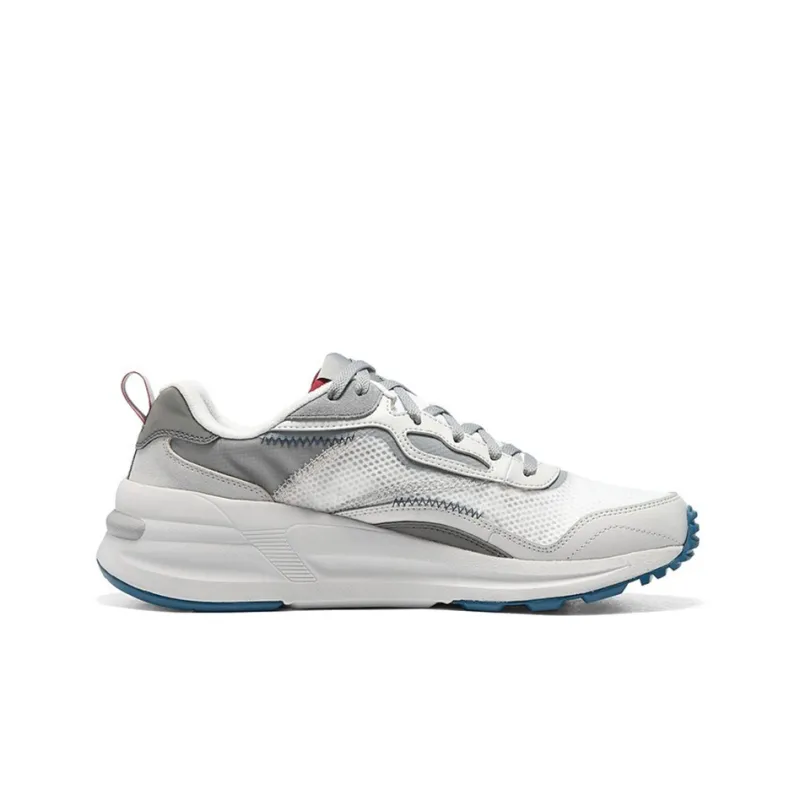 Skechers Global Jogger 'White Grey Red'-1