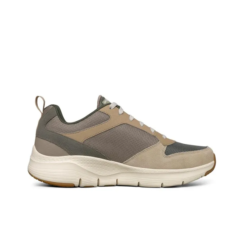 Skechers Arch Fit 'Servitica Taupe Olive'-1