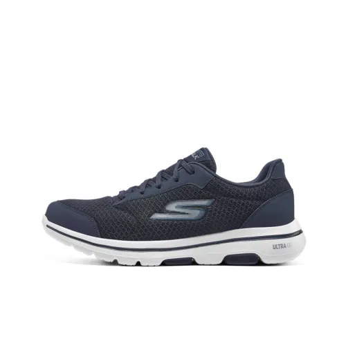 Skechers Go Walk 5 Running Shoes Men Low-Top Navy