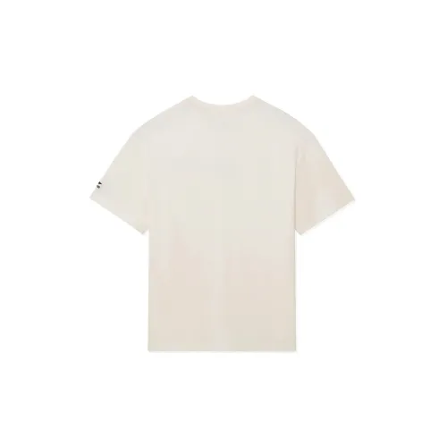 LiNing China Li Ning T-Shirts Unisex Off White