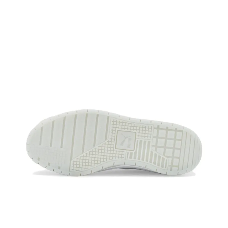 PUMA Cali Series Skateboard Shoes Women's Low Top White/Blue/Khaki/Red-4