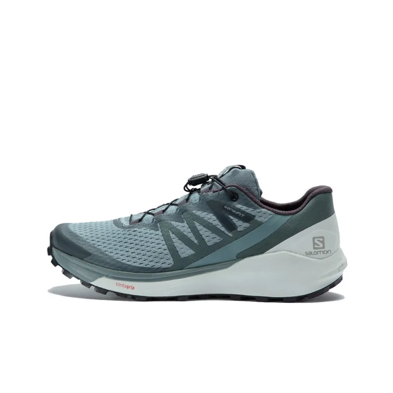 SALOMON Sense Ride 4 Running Shoes Men Low-Top Light Blue-0