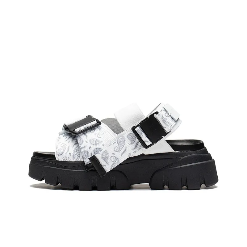 LiNing Beach Sandals Women's White/Black-0